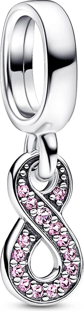 Pandora Ciondolo Infinity 792766C01 - Charm Argento 925 con Cristalli