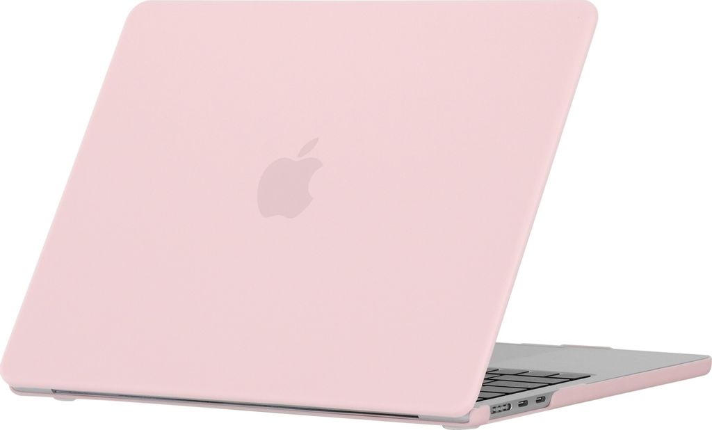 Mobigear Matte MacBook Air 15 Zoll (2023-2025) Hardcase Hülle MacBook Case - Pastellrosa - Model A2941 / A3114 / A3241