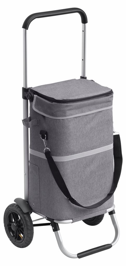 Meister Einkaufstrolley Premium Grau, 45 L Klappbarer Produktbild 