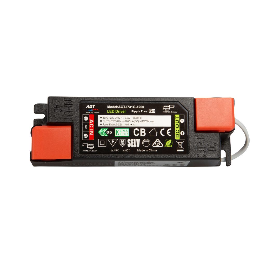 Sorgente LED a corrente costante da 30 a 48W 1200mA 25-40V Immagine del prodotto 