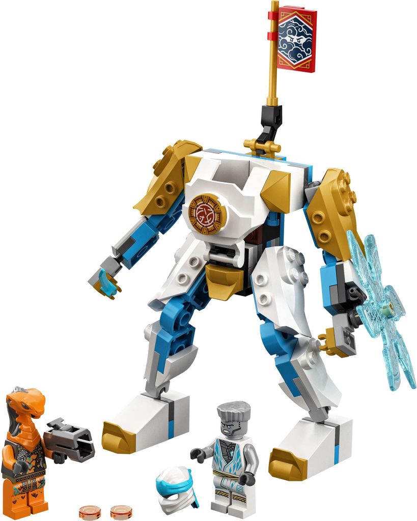 LEGO 71761 NINJAGO Zanes Power-Up-Mech EVO, Spielzeug ab 6 Produktbild 8