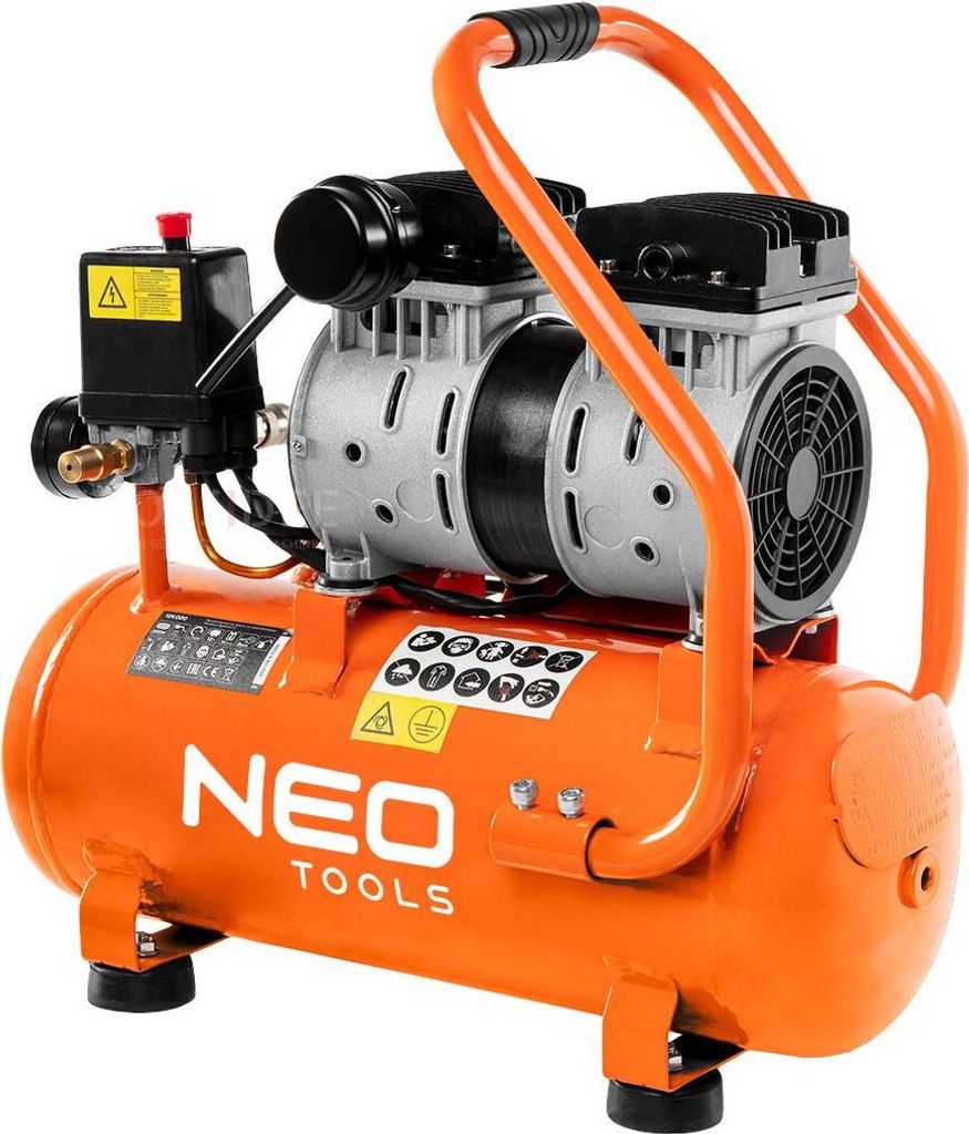 NEO TOOLS Bezolejový kompresor 12l Obrázek produktu 