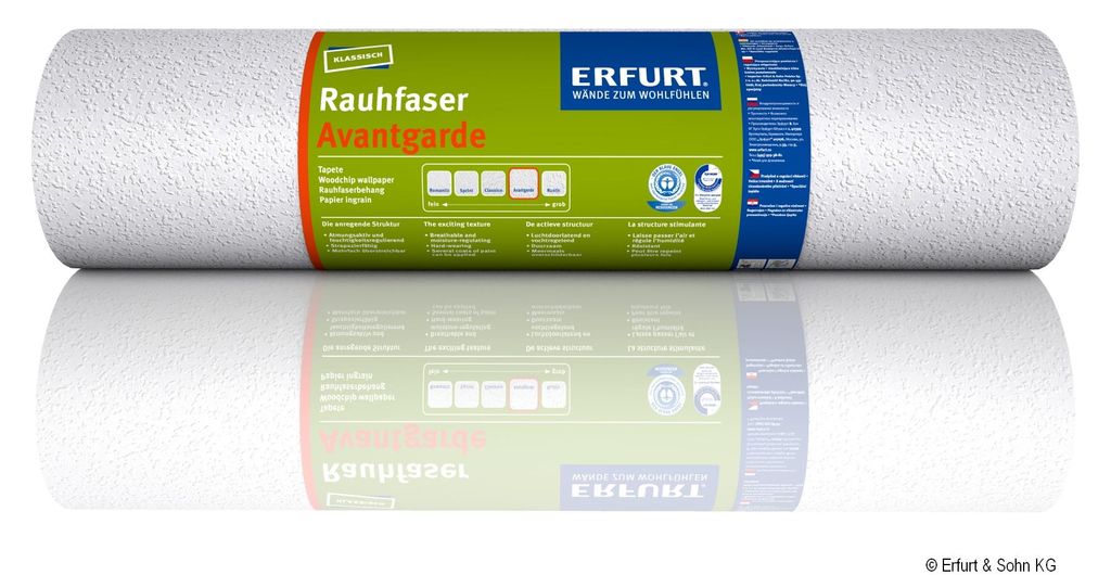 ERFURT "Das Original" Rauhfaser Tapete Avantgarde, Produktbild 