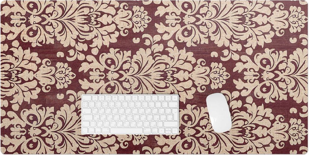 Klassisches Ornament – Schreibtischunterlage – Rutschfeste Tischunterlage – Schreibtischmatte für Büro & Zuhause – Schreibunterlage – M...