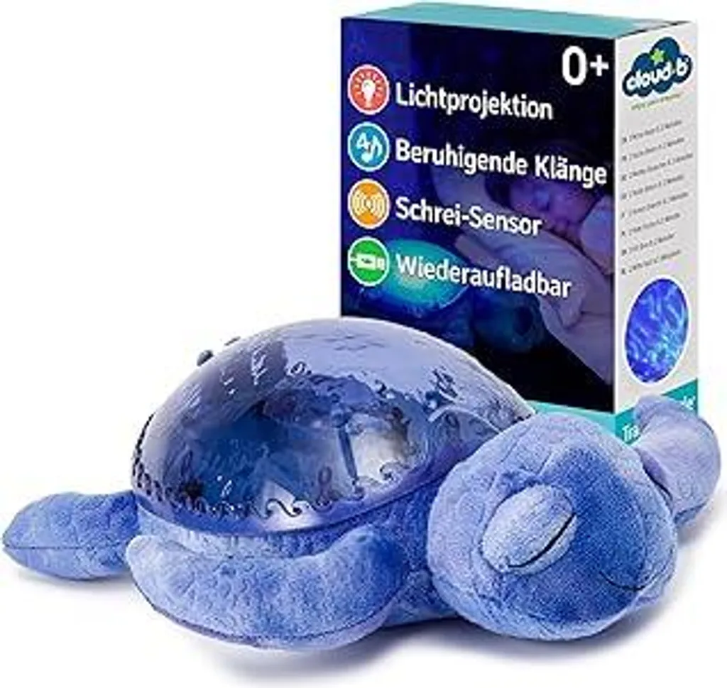 LIBOOI Lampada a sfera di cristallo, motivo tartaruga marina, moderna luce notturna in cristallo con base