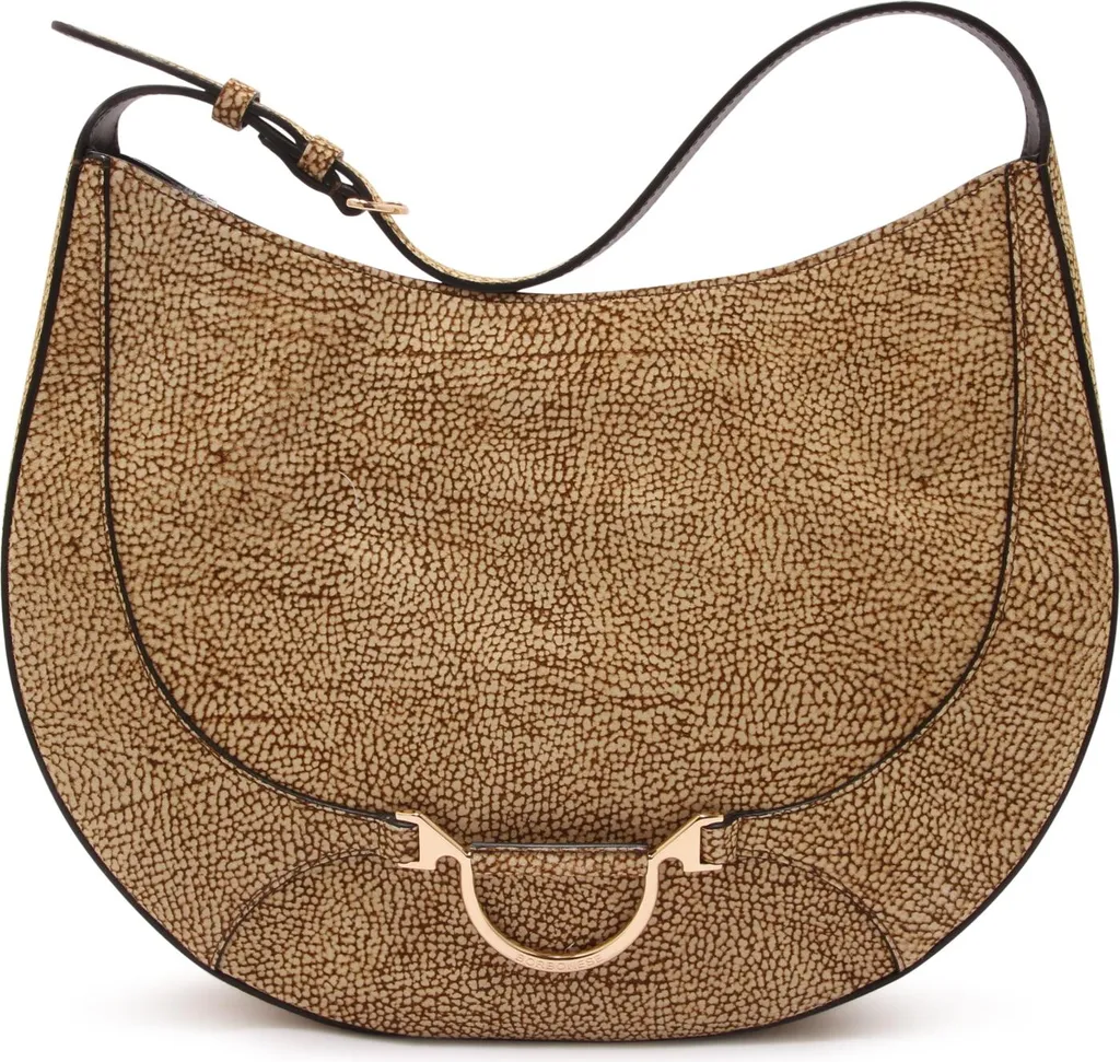 Fini le Désordre avec le Sac Hobo Borbonese 35x25 cm Organisé et Léger
