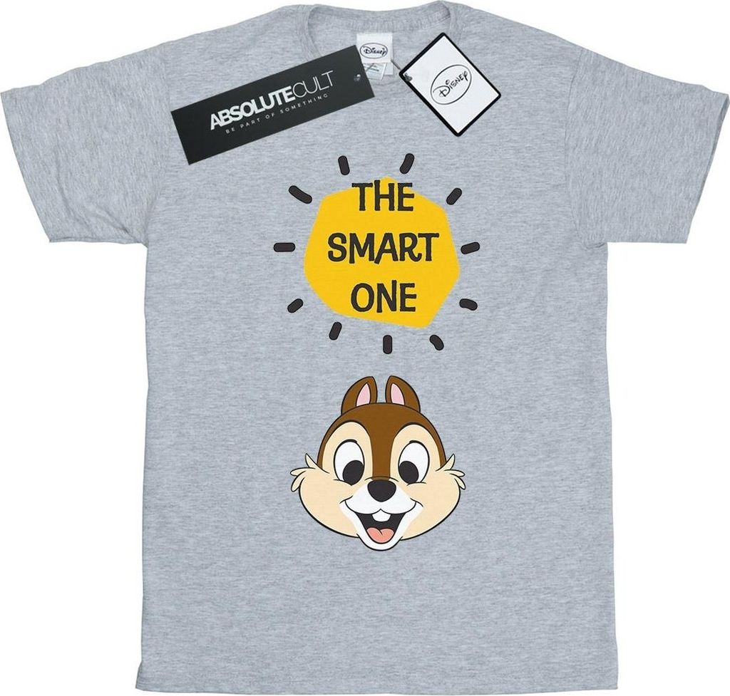 Disney - "Chip N Dale The Smart One" T-Shirt für Damen BI36718 (XXL) (Grau)