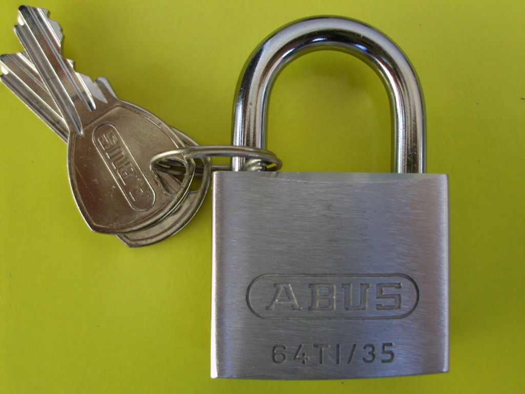 Abus Vorhangschloss Titalium 64TI35 Gleichschliessend Produktbild 