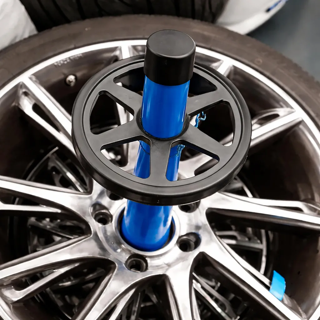 Support pour pneus Relaxdays en acier robuste pour 4 pneus de voiture - 6