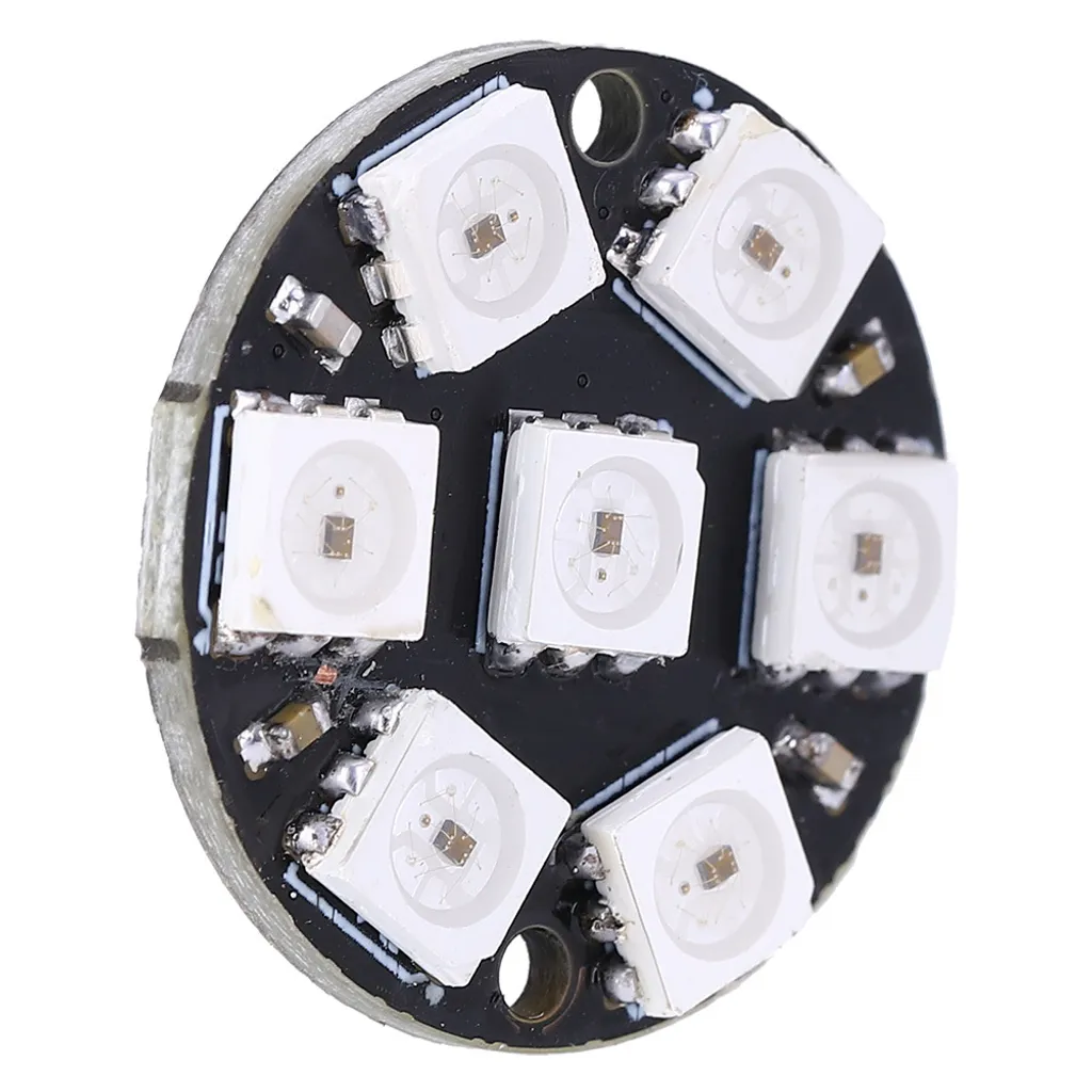 Modulo Intelligente WS2812 CJMCU - Scheda di Sviluppo 7 LED RGB 5V