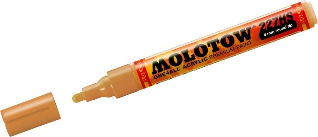 Molotow Acrylmarker ONE4ALL ACRYLIC 227HS 4 mm, Nr. 208, ockerbraun hell