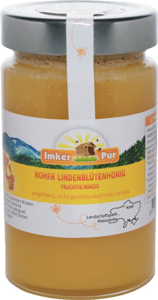 Lindenhonig (roh), 400 g Produktbild 