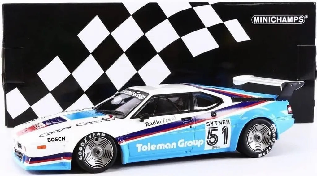 BMW M1 Procar 1979 Minichamps 1:18 décoration vitrine pour passionné de course