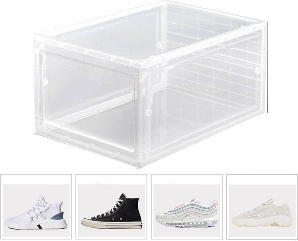 1 Stück Schuhkarton Schuhbox Schuhaufbewahrung Schublade Produktbild 