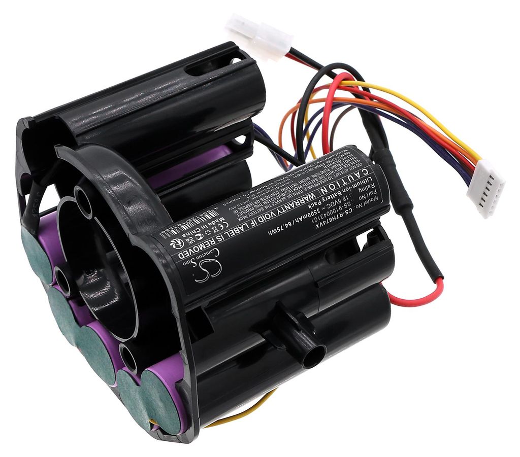 TECHTEK Batterie compatible avec [Rowenta] Dual Force 2 in Image du produit 