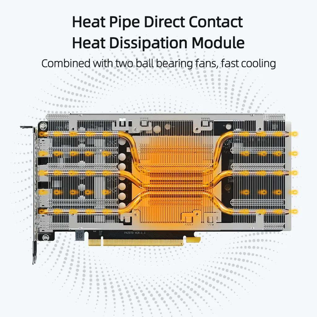 Carte graphique multitâche RTX 2060 6G Peladn pour création et bureaut - 10