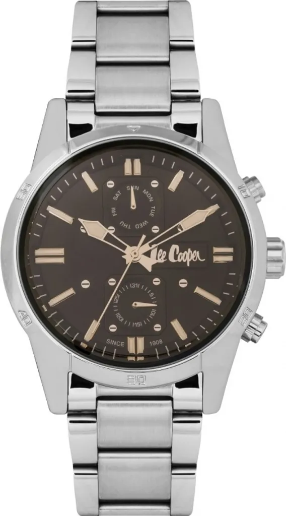 Lee Cooper LC06760.350-NL: Orologio Uomo Acciaio Lifestyle e Moda