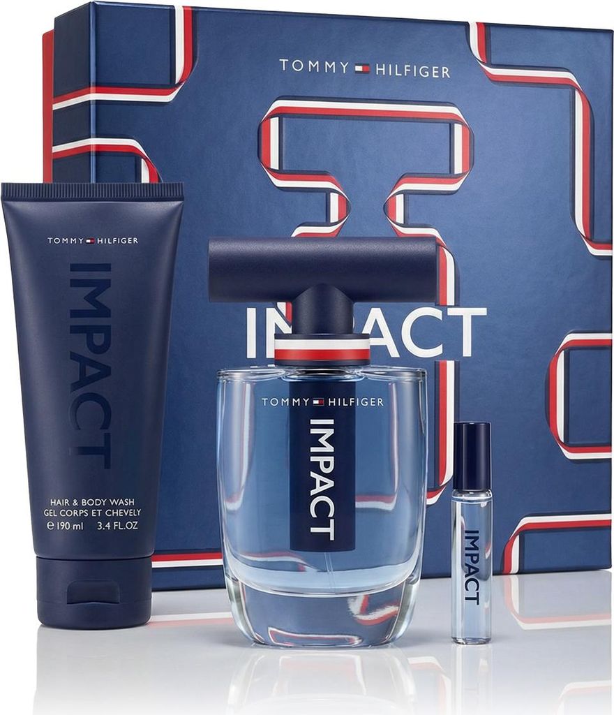 Tommy Hilfiger Impact Set Eau de Toilette 100ml + Duschgel 100ml + Eau de Toilette 4ml