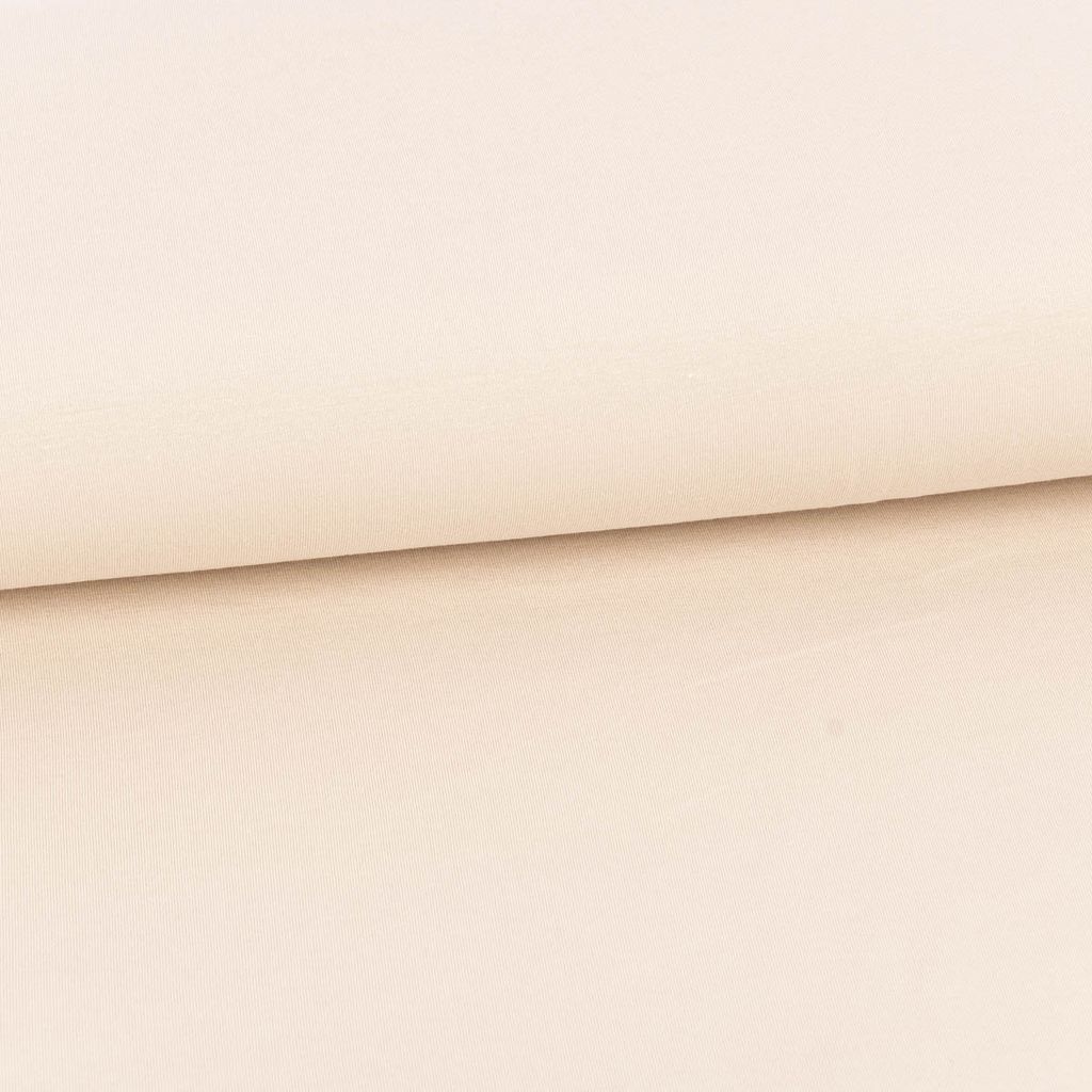 Jersey Lyocell Modal für Bekleidung einfarbig beige 1,45m Breite