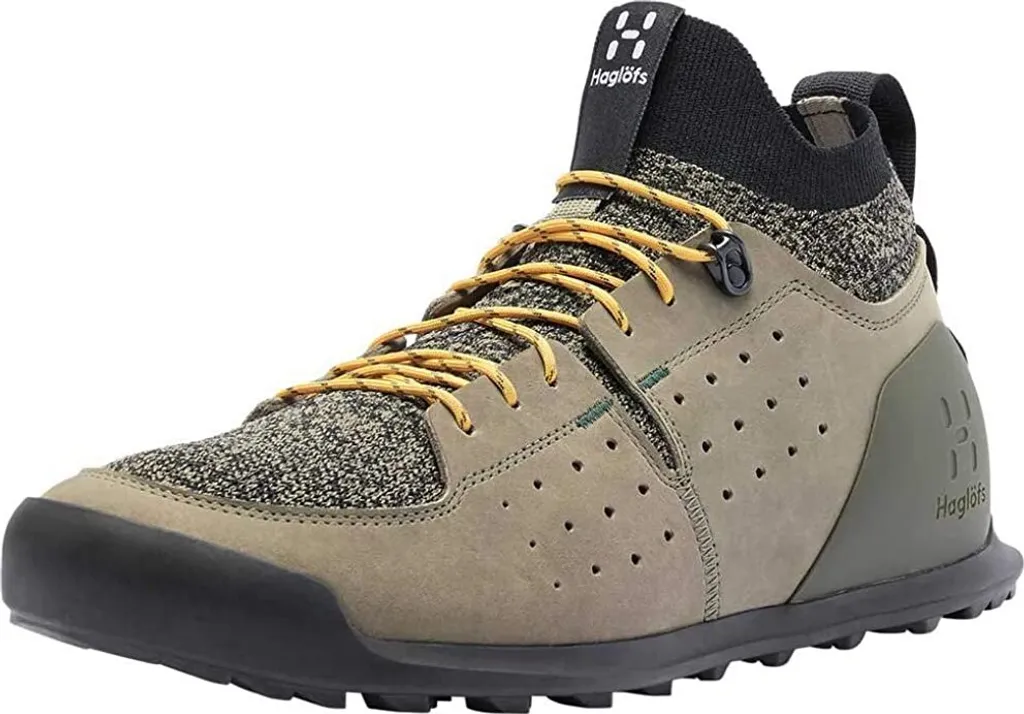 Chaussures Haglöfs Duality AT2 pour Homme en Lichen Pumpkin Yellow UK 11.5