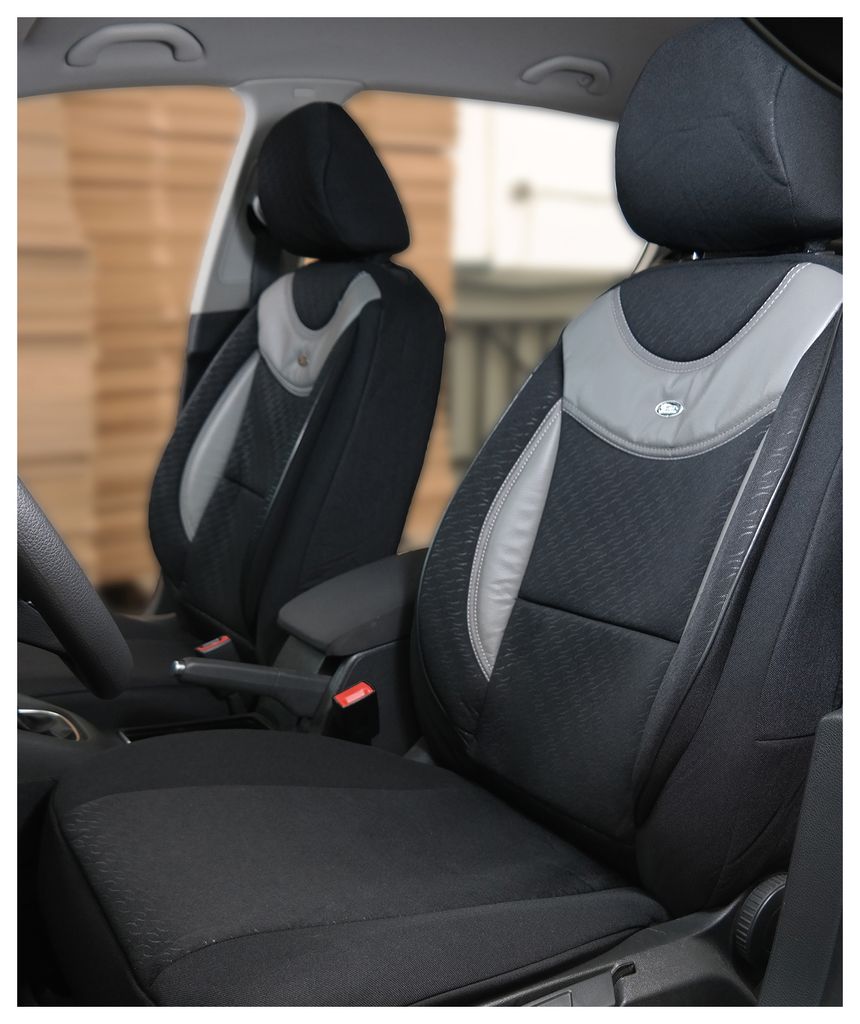 Opel Meriva A MAß Schonbezüge Sitzbezüge Fahrer & Beifahrer 03 