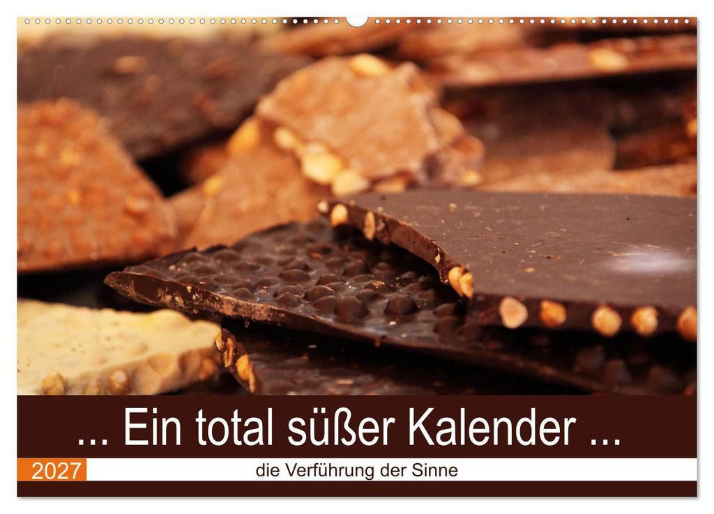 Ein total süßer Kalender (Wandkalender 2027 DIN A2 quer), CALVENDO Monatskalender