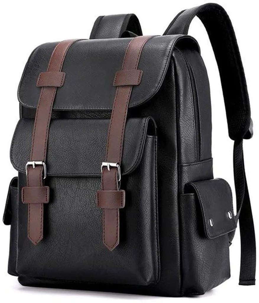 Sac à dos imperméable vintage : le cartable en PU pour protéger vos affaires