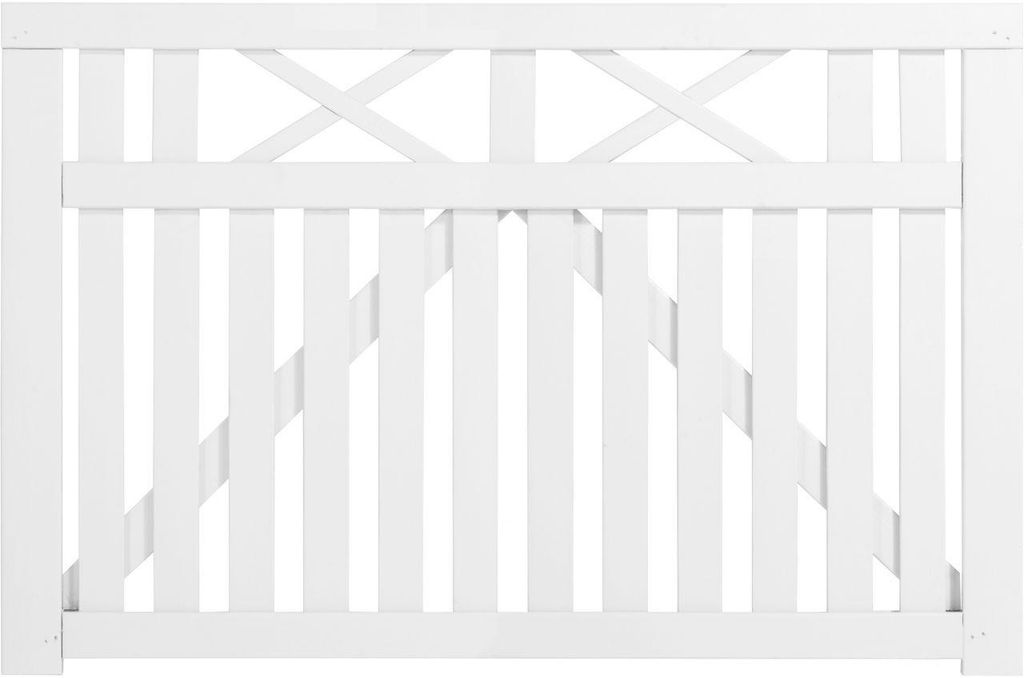 Plus Zauntor Vinesse 150 x 98 cm weiß Produktbild 