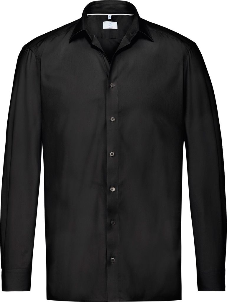 Greiff Corporate Hemd PREMIUM Herren Regular Schwarz 37/38