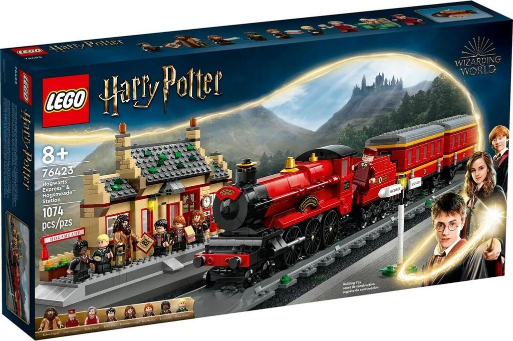 Konstruktionsspiel Lego HARRY POTTER 76423 Hogwarts Express & Hogsmeade Station 1074 Stücke