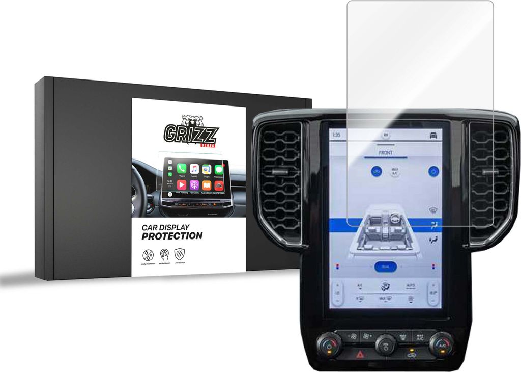 Keramische Autodisplayfolie für Ford Ranger Raptor 12,3" (2023-2025), Grizz Protector