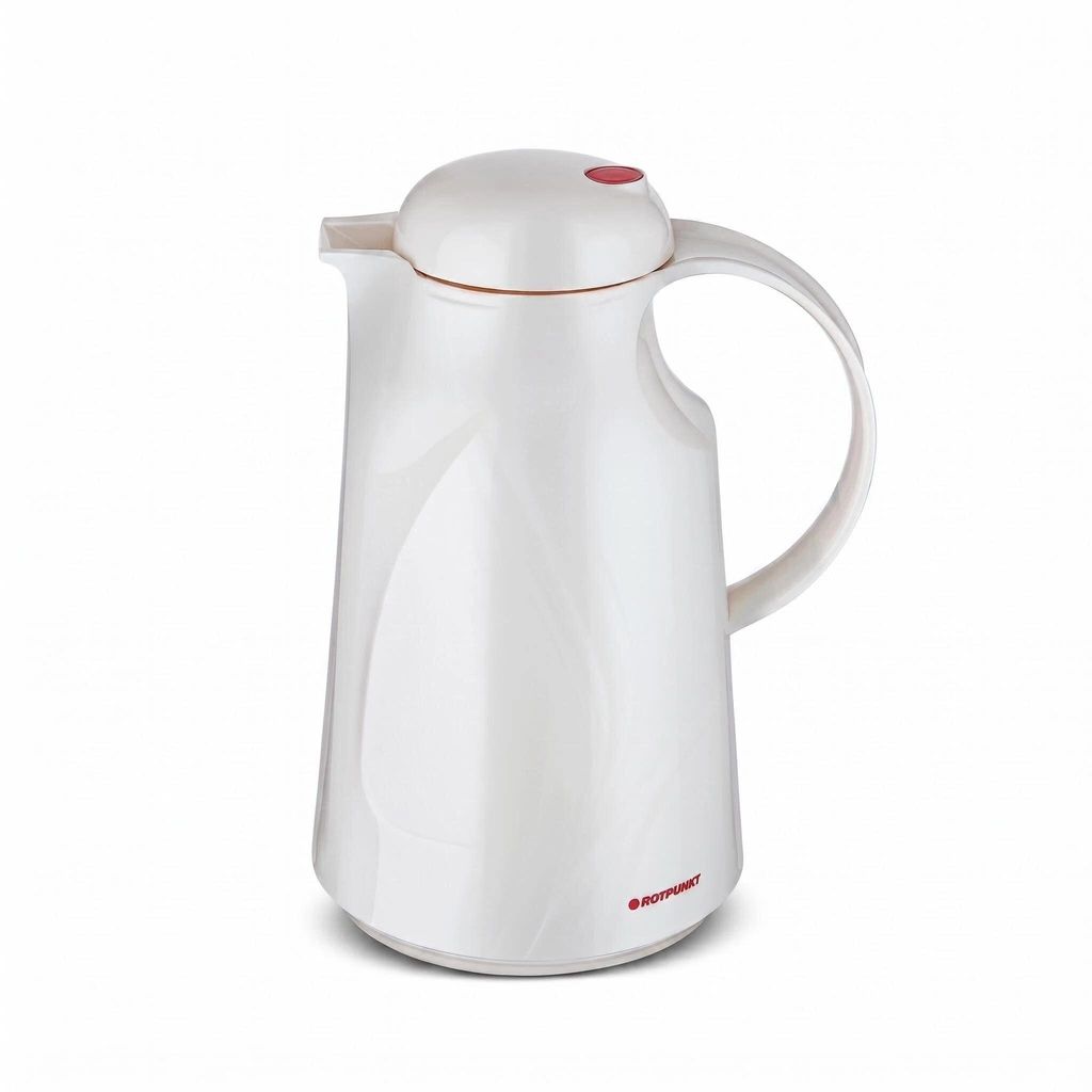 ROTPUNKT Isolierkanne 280 LEONIE 1,0 l | Zweifunktions-Drehverschluss | BPA Frei- gesundes trinken | Germany | Warm + Kalthaltung