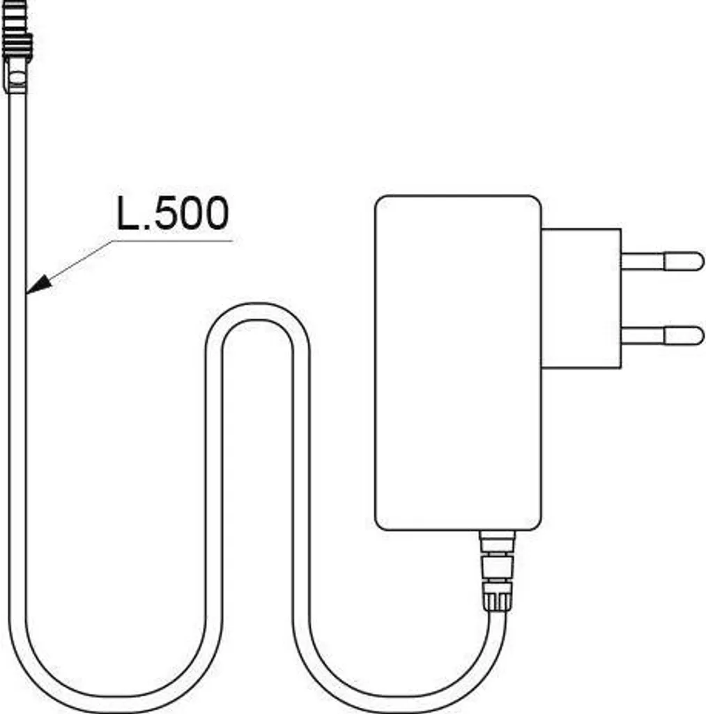 Trasformatore Delabie 6V per TEMPOMATIC 4 WT | Alimentazione a Spina Euro