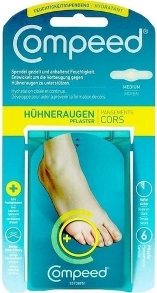 Compeed cerotti per calli idratanti 6 pz Immagine del prodotto 