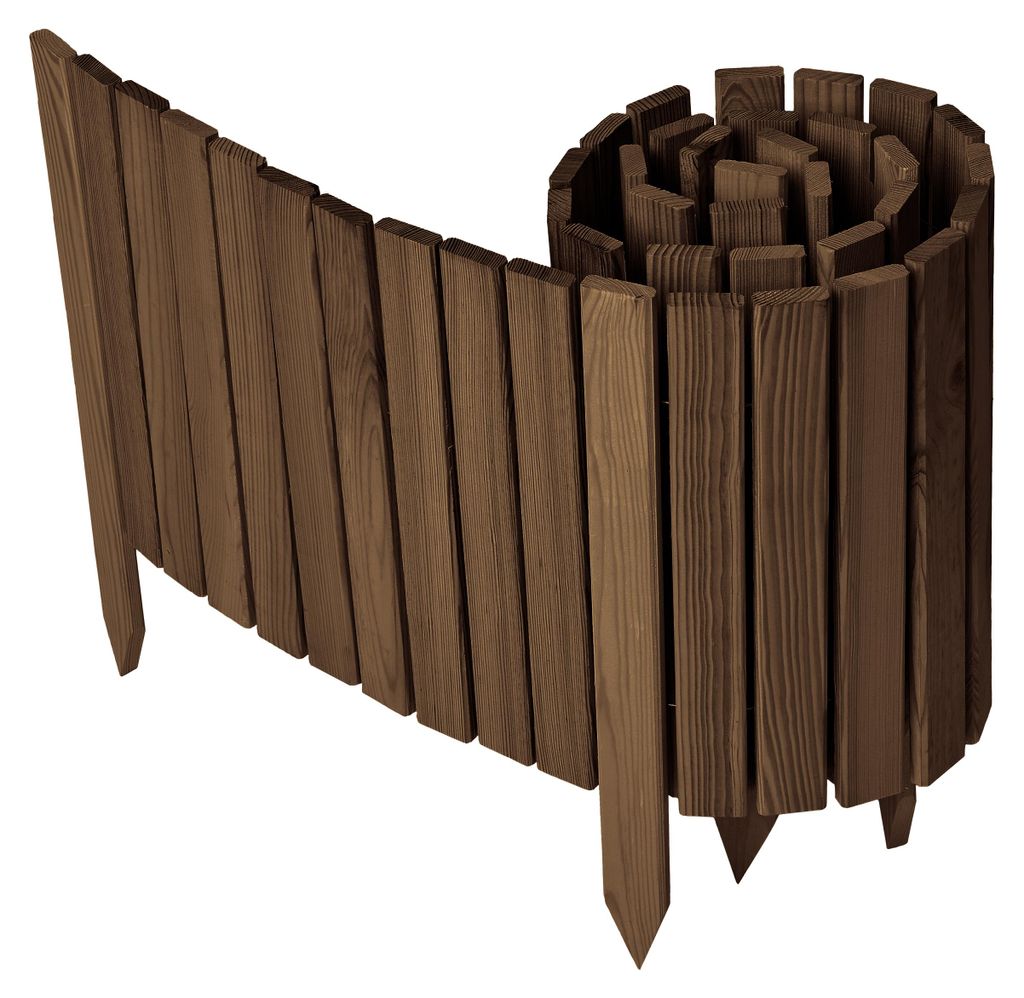 Garronda Beeteinfassung Holz Rollzaun Gartenzaun Produktbild 