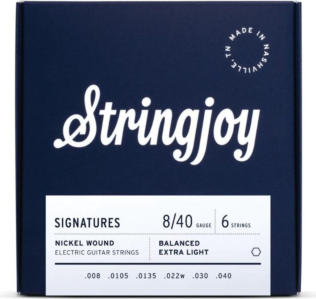 Stringjoy BAL8 E-Gitarrensaiten SIGNATURES 8-40