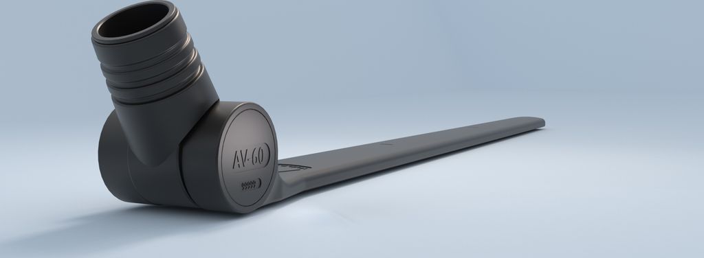 ADVAC Reach AV-60 ultraflache Staubsaugerdüse mit Gelenk Produktbild 