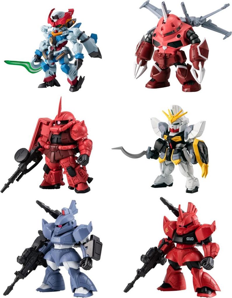Gundam - Fw Gundam Converge #27 - Asortyment 10 Figurkak 8 Cm