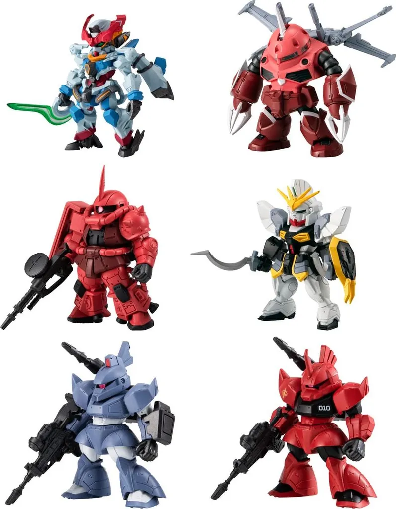 Figurines de collection Gundam Converge #27 : set complet de 10 pièces
