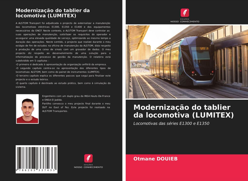 Modernização do tablier da locomotiva (LUMITEX)