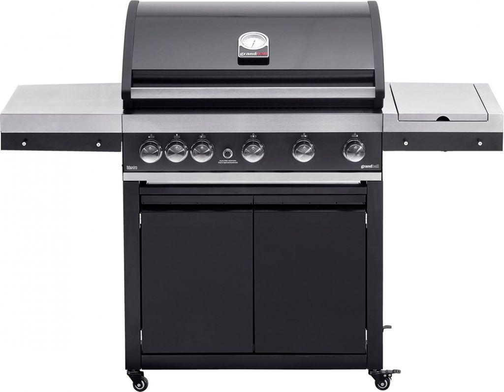 Grandhall Gasgrill Maxim G5 Trolley 5 Brenner, 1 Seitenbrenner, 1 Infrarot-Heckbrenner K05000335A