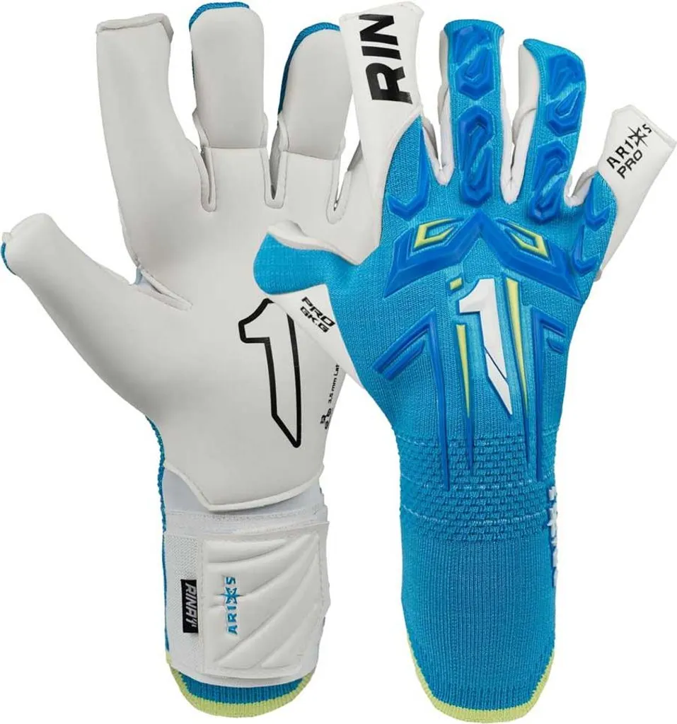 Gants de football Rinat Aries X Pro Blanc 11 pour gardien de but pro
