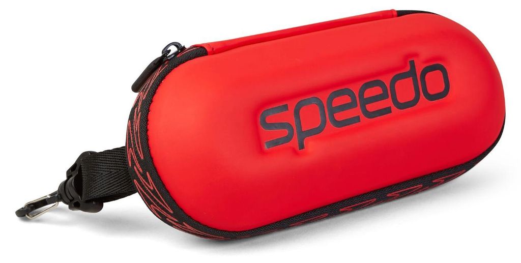 Custodia per occhialini da nuoto Speedo rosso nero Immagine del prodotto 