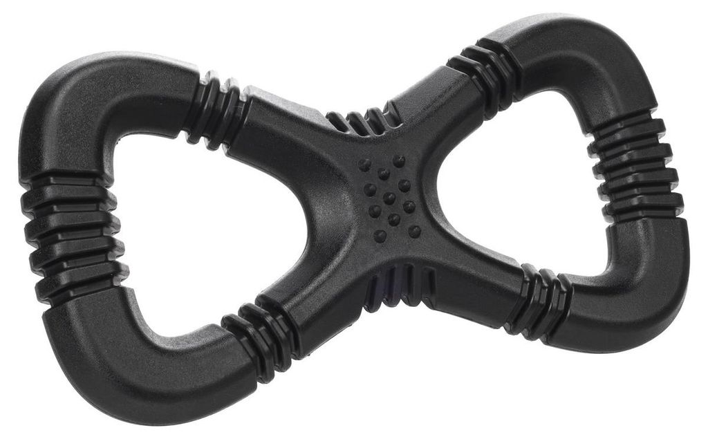 Flamingo Hundespielzeug Gladiator Zerrspielzeug schwarz, Größe: L