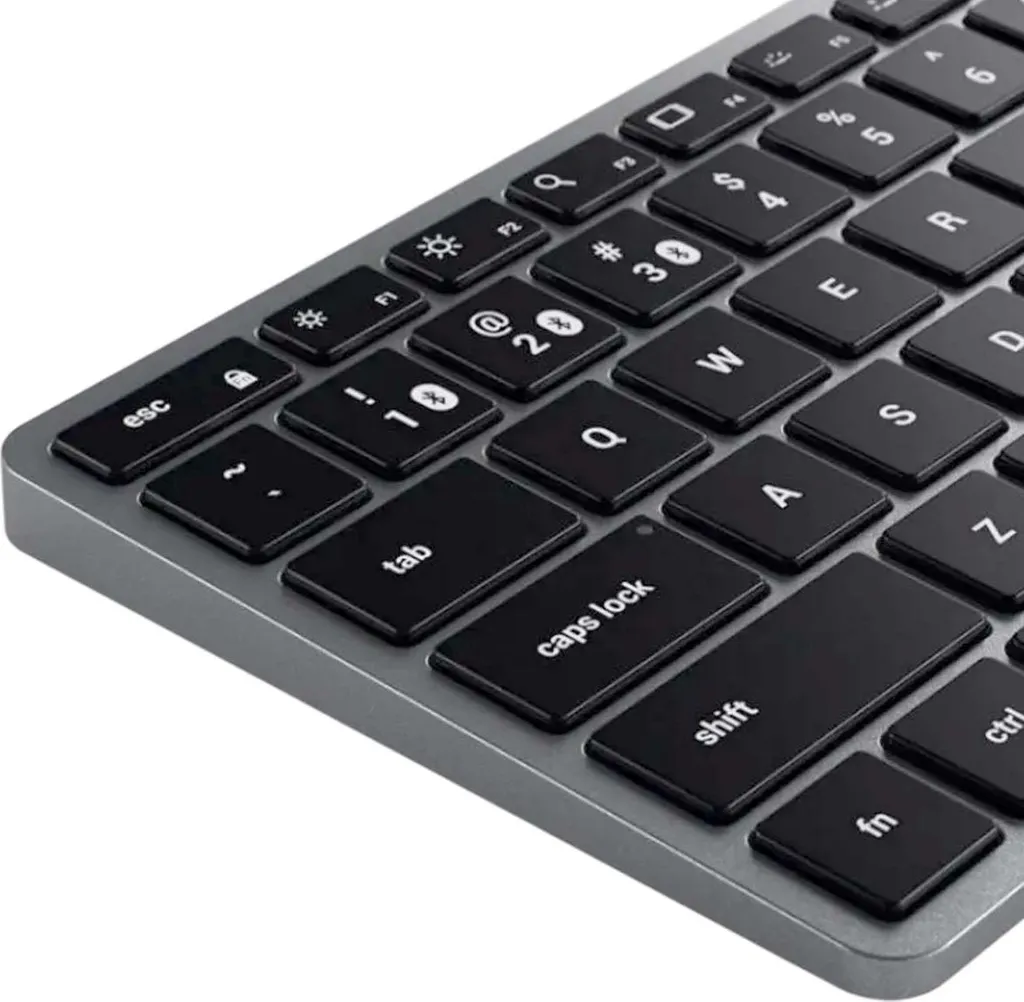Satechi Slim X1 Clavier Bluetooth Rétroéclairé Espagnol - Gris Sidéral - 4