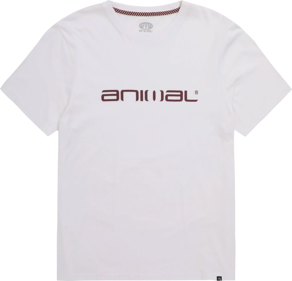 Animal - "Classico" T-Shirt für Herren MW362 (L) (Weiß)