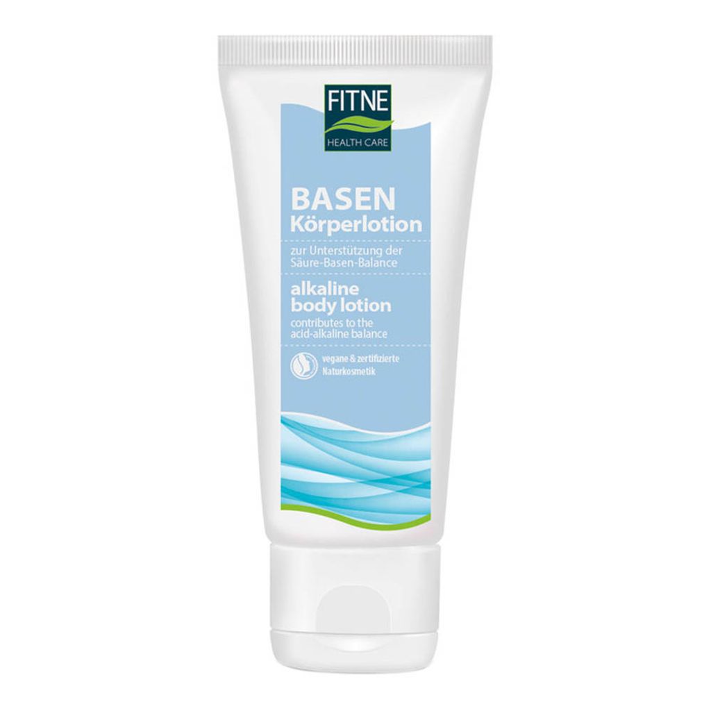 FITNE Basische Körperlotion | 200 ml | Mandelöl & Sheabutter | feuchtigkeitsspendend | vegan