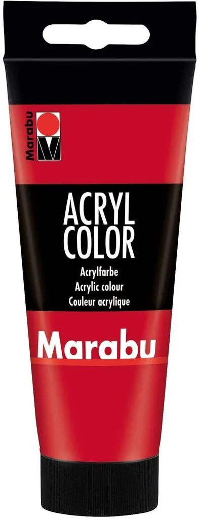 Marabu colore acrilico Acryl Colour 100 ml rosso ciliegia 031