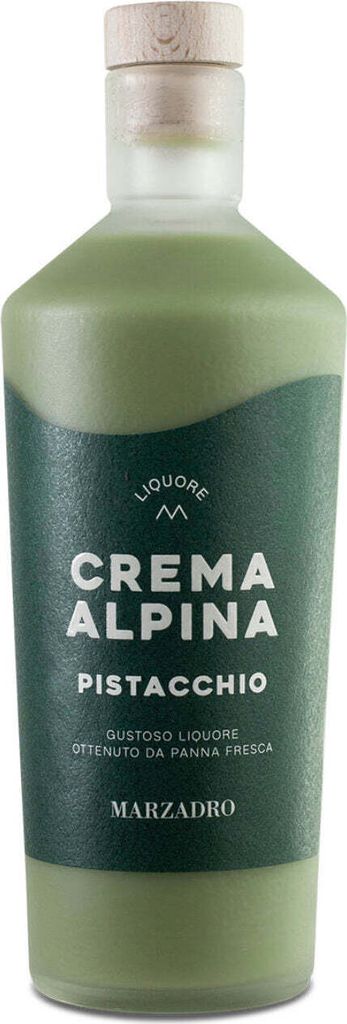 Marzadro Crema Alpina al Pistacchio - Pistazienlikör 17% Produktbild 1