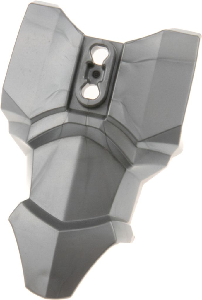1x Lego Large Figure Torso flat silber Rüstung Schutz Produktbild 